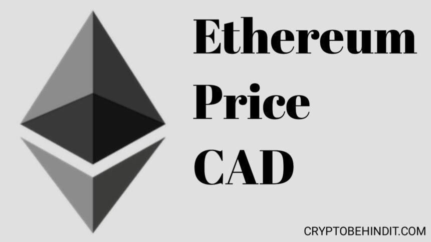 Ethereum Price CAD